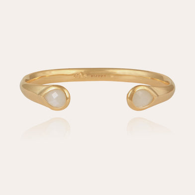 Bracelet Saint Germain doré - Nacre Blanche