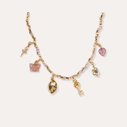 Collar «Alice» para niña, dorado