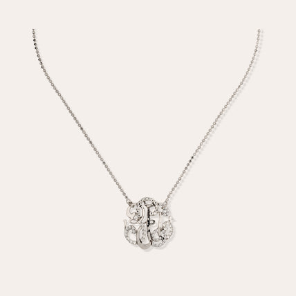Collar «Arabesque» de « small size », plateado