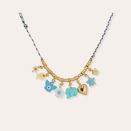 Collar Bellagio para niño, dorado