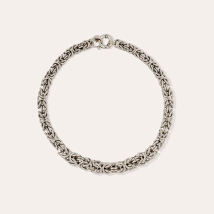 Collar Claude plateado