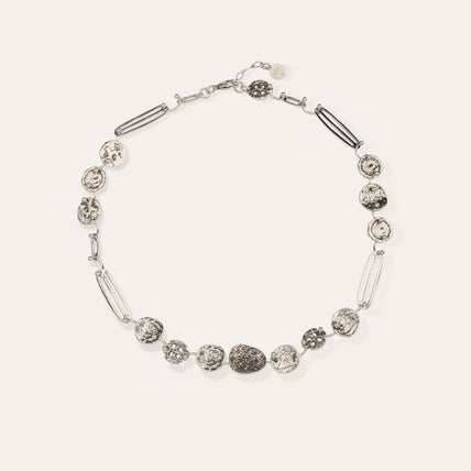 Collar Eclipse plateado