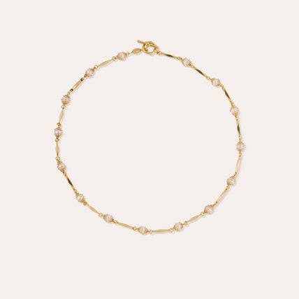 Collar Perla dorado