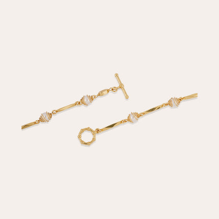 Collar Perla dorado