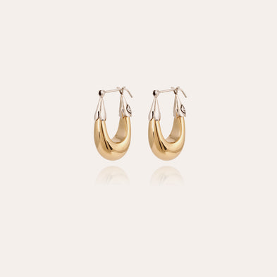 Pendientes «Écume» de small size , bicolor y dorados