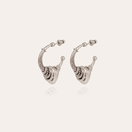 Pendientes de aro Maranzana « small size » en plata