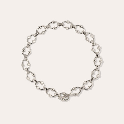 Collar Rivage plateado