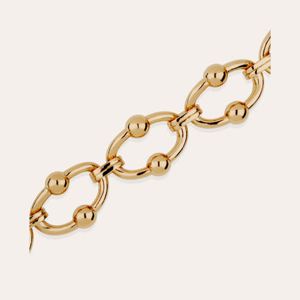Collar Rivage « Large size » dorado