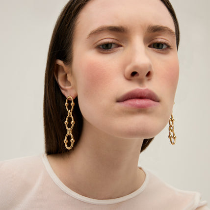 Pendientes Rivage mini dorados