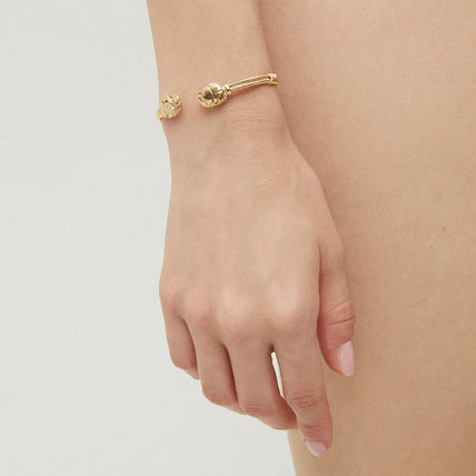 Pulsera Duality «Grand Scaramouche» de torsade , dorada