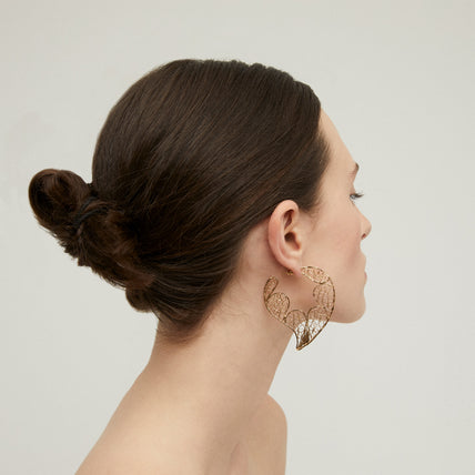 Pendientes Paule dorados