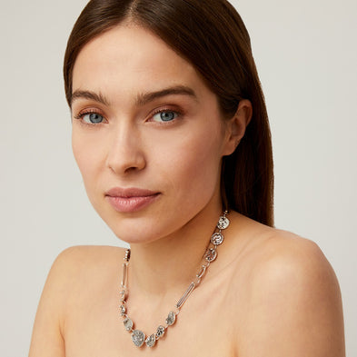 Collier Eclipse argenté
