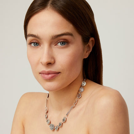 Collar Eclipse plateado