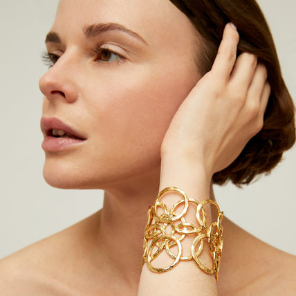 Goldfarbenes Olympie-Armband