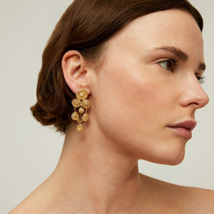 Pendientes Mistral « small size » dorados