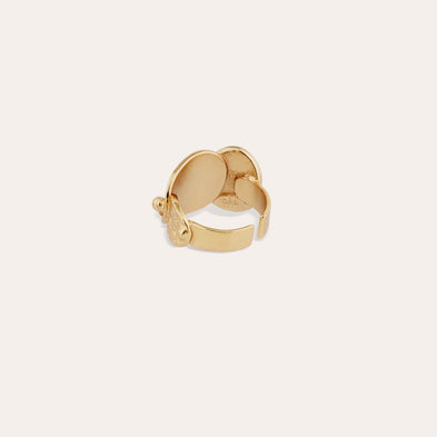 Bague Eclipse dorée