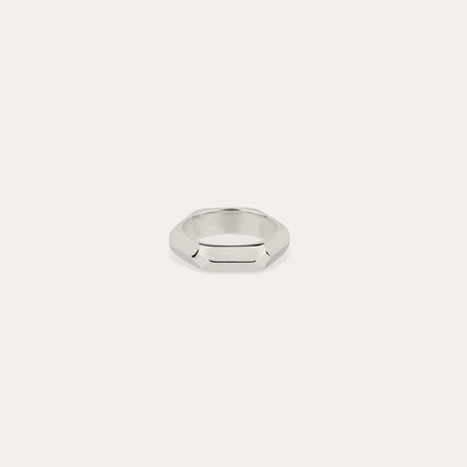 Anillo Mila mini plateado