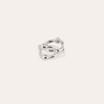 Anillo Rivage plateado