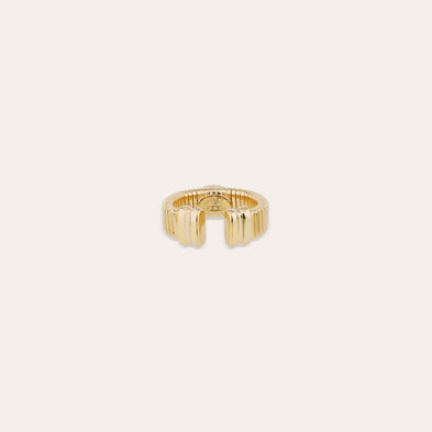 Bague Strada jonc dorée