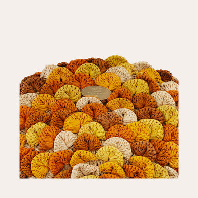 Sun Sirena Clutch aus Raffia