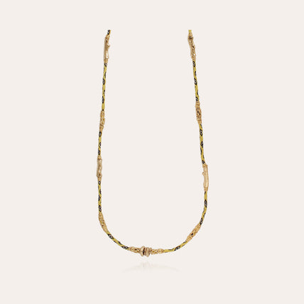 Collar largo Lima dorado