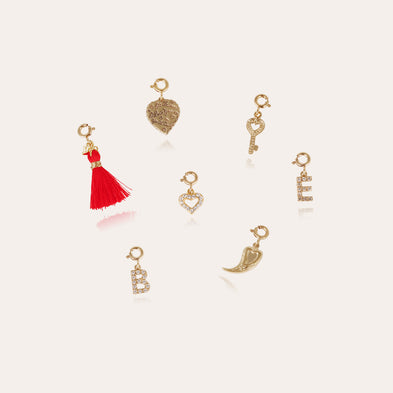 Charms pendentif Lune doré