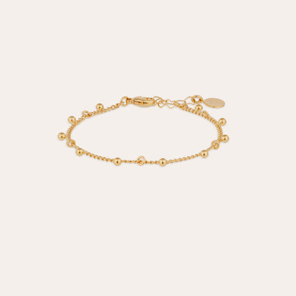 Goldfarbenes Lucce-Armband – individuell gestaltbar