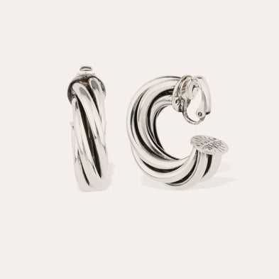 Pendientes de aro Atik modelo mediano