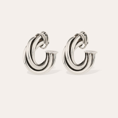 Pendientes de aro Atik modelo mediano