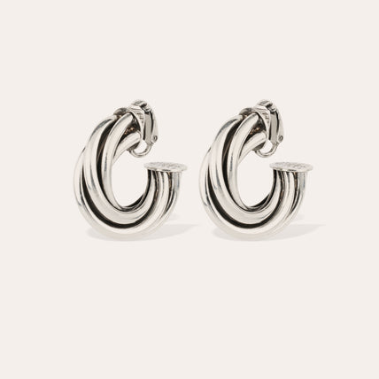 Boucles d'oreilles créoles Atik moyen modèle
