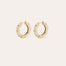 Boucles d'oreilles Bambou mini émail