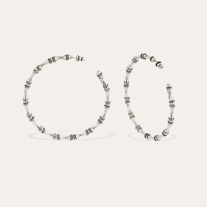Pendientes Bambou grande modelo