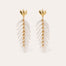Boucles d'oreilles Cavallo acétate - Ivoire
