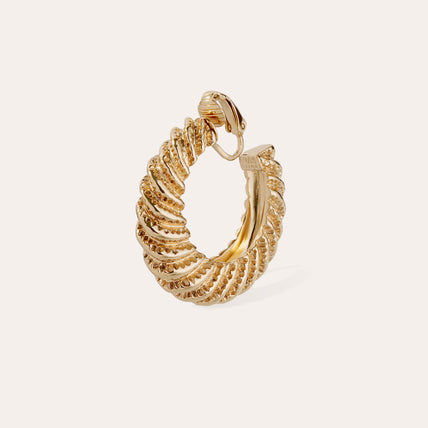 Boucles d'oreilles créoles Kontiki