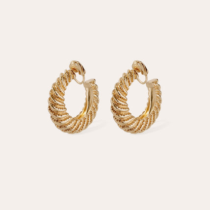 Boucles d'oreilles créoles Kontiki