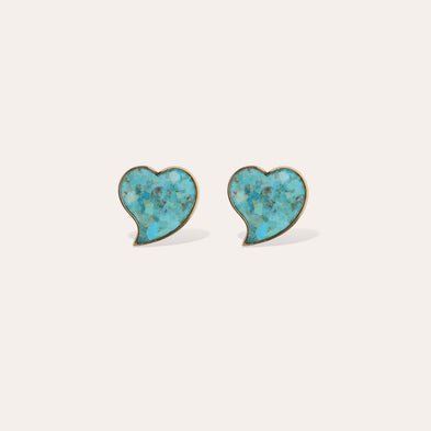Pendientes de botón Mirage Corazón modelo pequeño