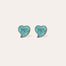 Pendientes de botón Mirage Corazón modelo pequeño