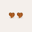 Pendientes Mirage Coeur modelo pequeño - Madera