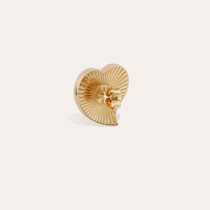 Boucles d'oreilles puces  grand modèle Mirage - Nacre blanche