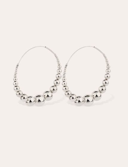 Boucles d'oreilles créoles Multiperla