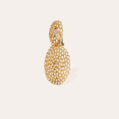 Boucles d'oreilles Onde Gourmette