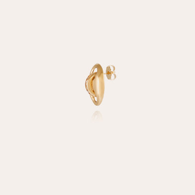 Cophea Mini Rhinestone Stud Earrings