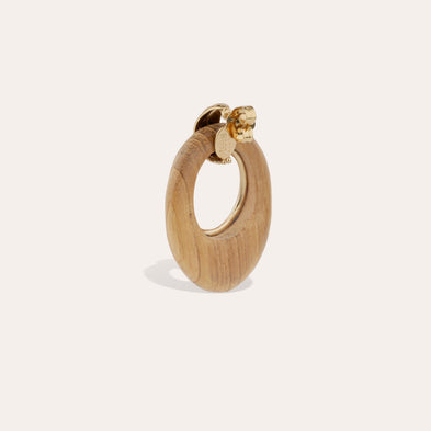 Boucles d'oreilles Selva - Bois
