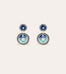 Boucles d'oreilles Sequin émail
