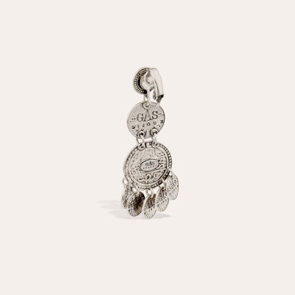 Sequin three-row earrings