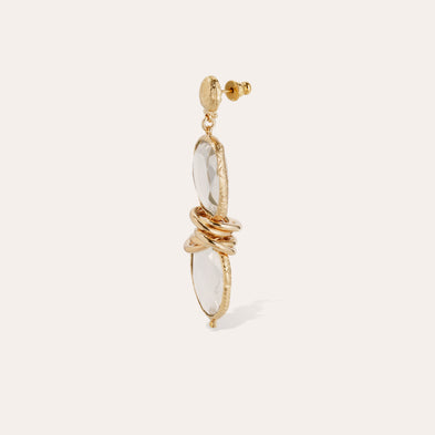 Sirena Earrings - Crystal