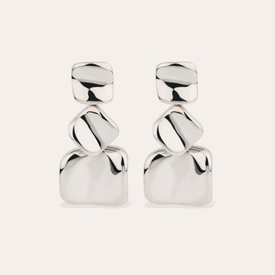 Square Earrings Large size
