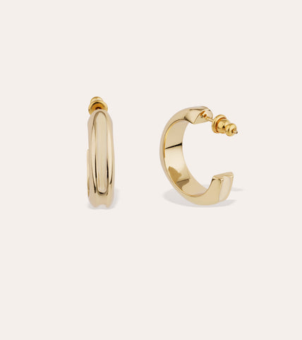 Boucles d'oreilles créoles Suerte