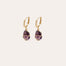 Boucles d'oreilles Tao Rainbow - Améthyste