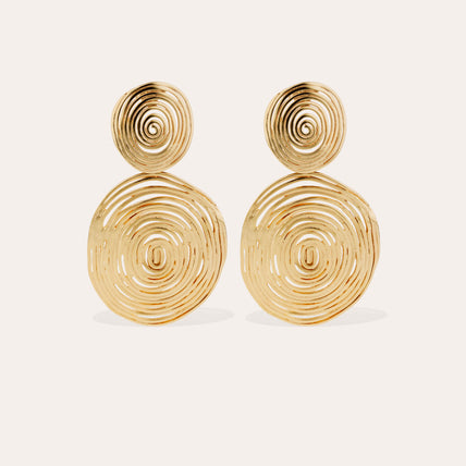 Wave Earrings Large size